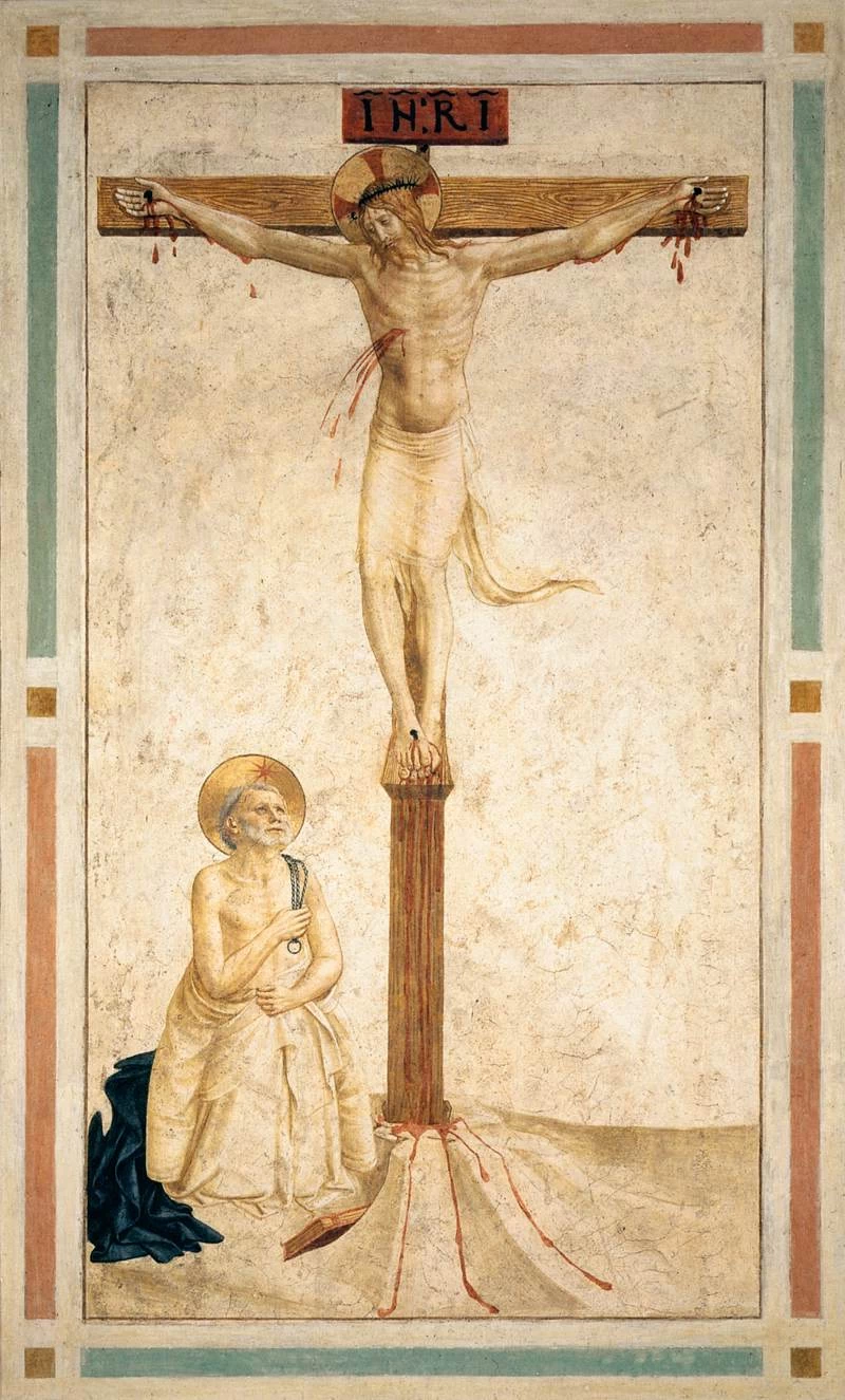 Crocifissione con san Domenico in penitenza - Convento di San Marco, Florence